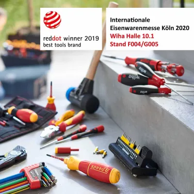 Bild: Handwerkzeughersteller Wiha mit Produkt- & Displayneuheiten auf EISENWARENMESSE KÖLN vom 01.- 04. März 20
