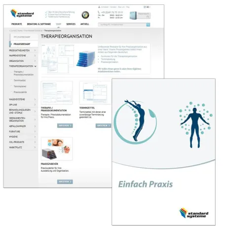 Bild: Neu bei Standard Systeme: Professionelle Lösungen für die Praxis- und Therapieorganisation