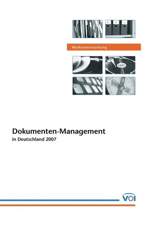 Cover VOI-Marktstudie DMS 2007