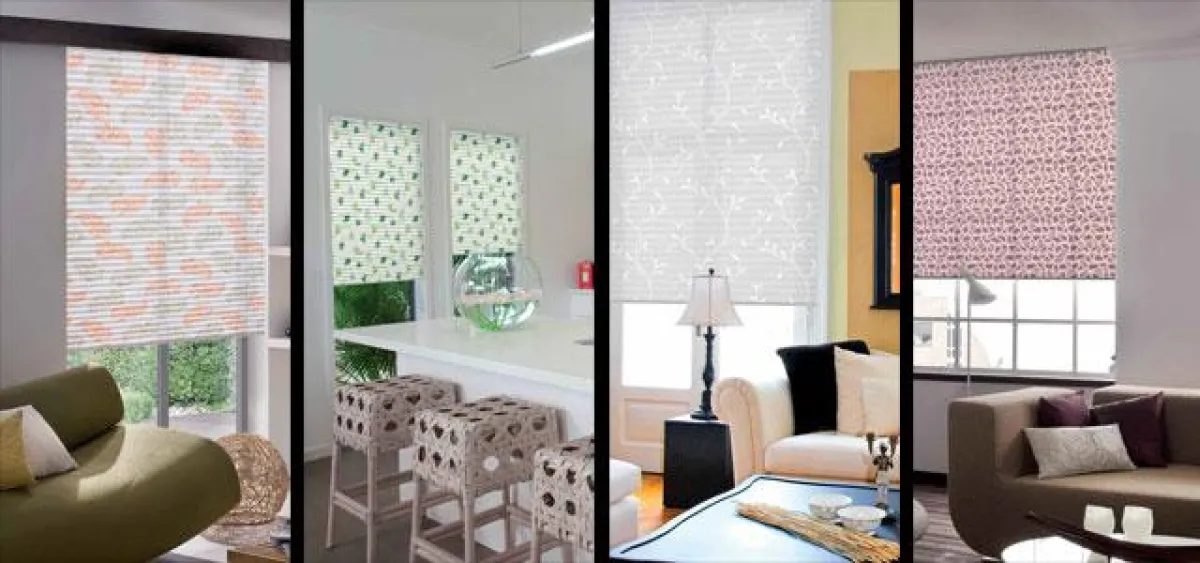 Plissees der Kollektion Sonnenschein