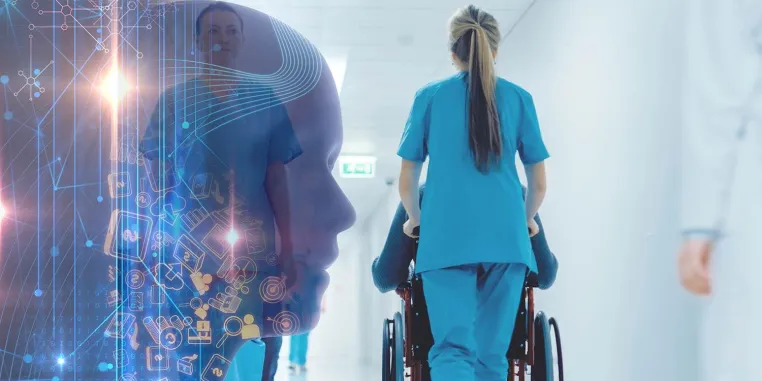 Forschungsprojekt zu Künstlicher Intelligenz in der Krankenhaus-Transportdisposition Bild: Forschungsprojekt zu Künstlicher Intelligenz in der Krankenhaus-Transportdisposition