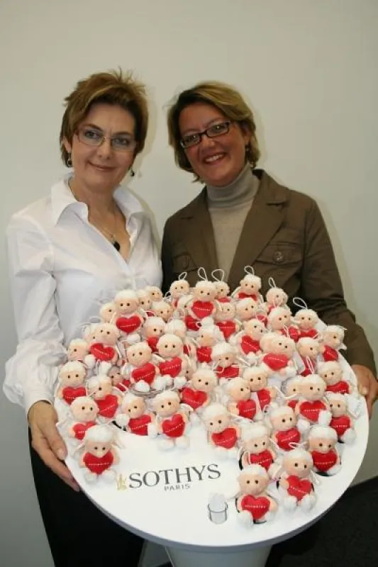 Gisela Ellgoth, Sothys Deutschland und Petra Moske, nestwärme e.V. Deutschland