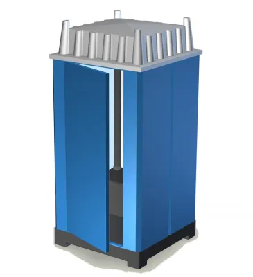 Bild: Weltneuheit auf der „World of Events“ - Die erste faltbare WC-Kabine