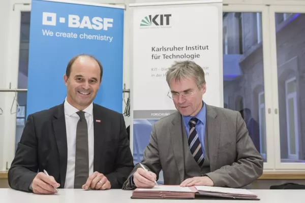 Bild: KIT und BASF verstärken gemeinsame Forschung
