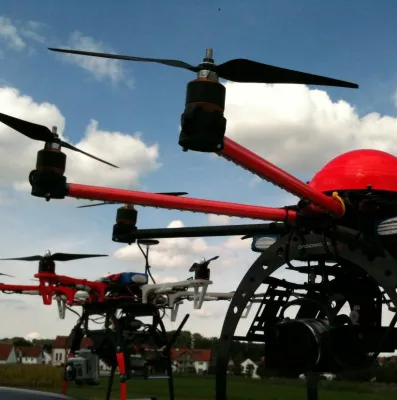 Bild: Hi-Tech Multikopter im Einsatz faszinierende Einsatzmöglichkeiten