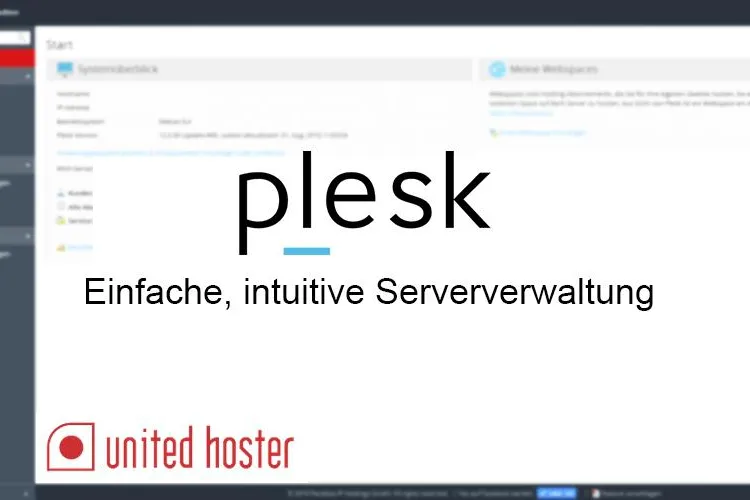 Bild: Plesk: Einfache, intuitive Serververwaltung