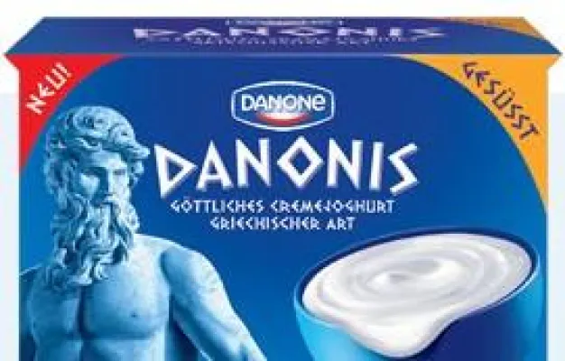 Bild: [kju:] Digitale Medien macht das neue Creme-Joghurt griechischer Art „Danonis“ im Netz erlebbar