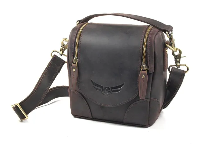 Bild: Angus Litli: Die neue Leder-Kamerataschen von Firmcam