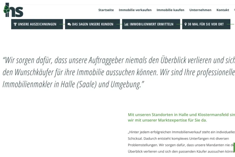 HS Immobilienberatungsgesellschaft mbH - Kompetenz für Immobilien in Zeitz, Merseburg, Naumburg und Halle Bild: HS Immobilienberatungsgesellschaft mbH - Kompetenz für Immobilien in Zeitz, Merseburg, Naumburg und Halle