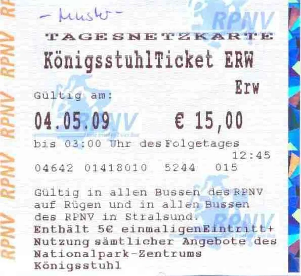 KönigsstuhlTicket