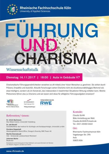 Bild: 14.11. Führung und Charisma - kann man Charisma lernen?