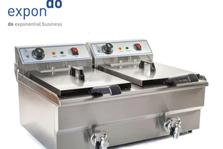 Bild: expondo verkauft die 10.000ste RCEF 13D Fritteuse