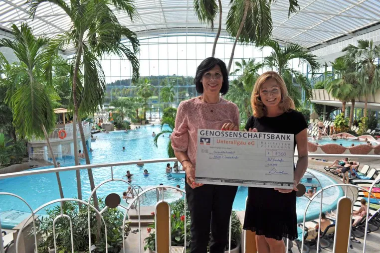 THERME Bad Wörishofen unterstützt die Radio 7 „Drachenkinder“ Bild: THERME Bad Wörishofen unterstützt die Radio 7 „Drachenkinder“