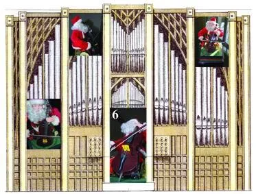 Bild: Drei Celli mit Kontrabass – Adventskonzert für neue Orgel