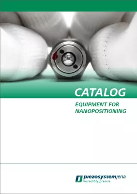 Bild: Neuer Produktkatalog von piezosystem jena