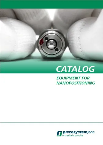 Neuer Produktkatalog von piezosystem jena Bild: Neuer Produktkatalog von piezosystem jena