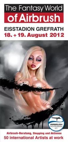 Bild: Airbrush meets US-Cars: The Fantasy World of Airbrush in Grefrath