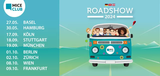 Bild: MICE Club-Roadshow 2024: 9 Städte | Kurzweiliges Halbtagesevent | Ausgefallene Locations