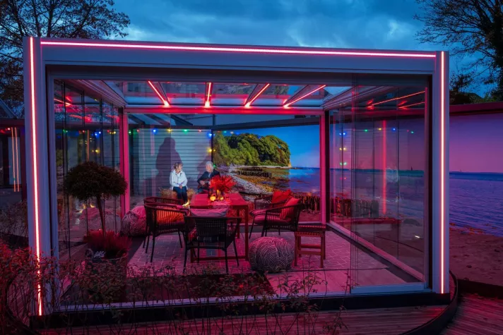 Bild: Der Würfel-Wintergarten von Nelson Park