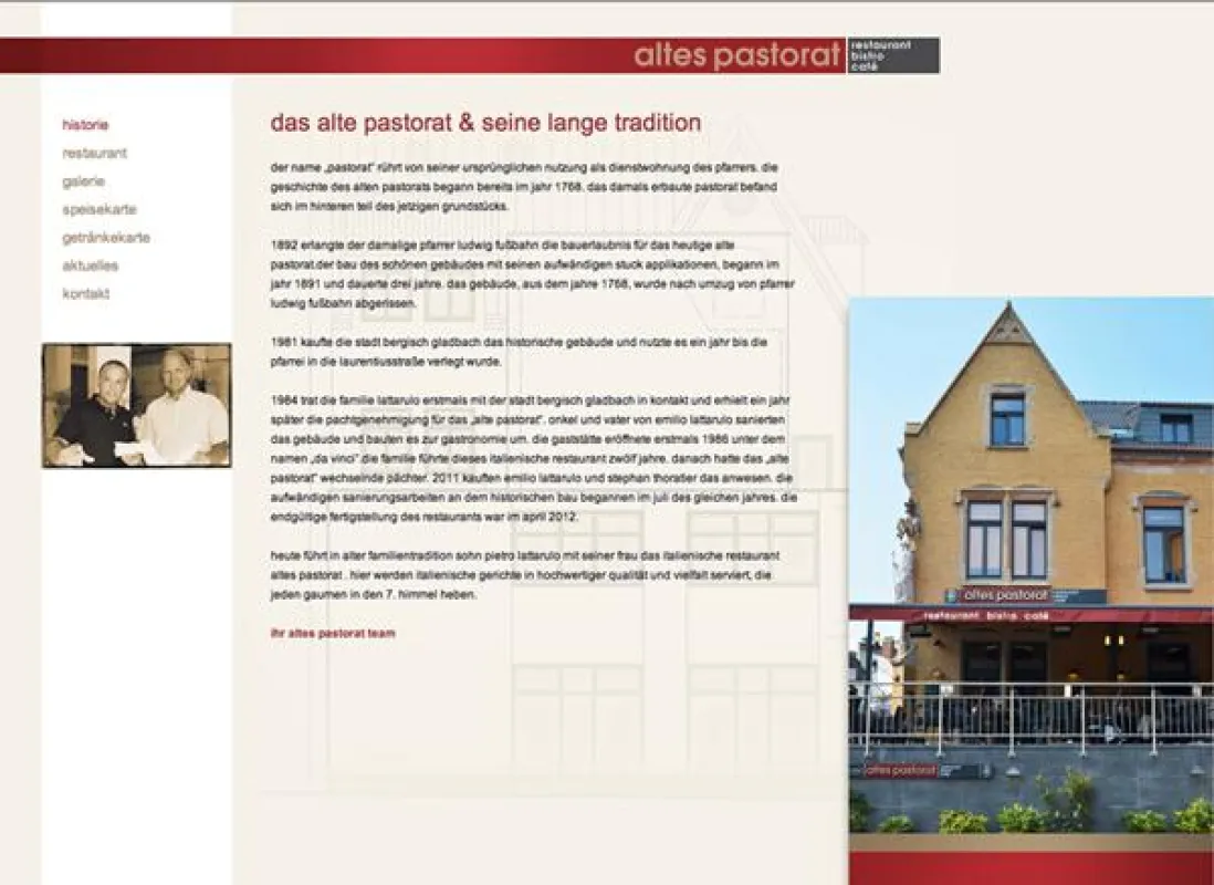 Willkommen im Alten Pastorat