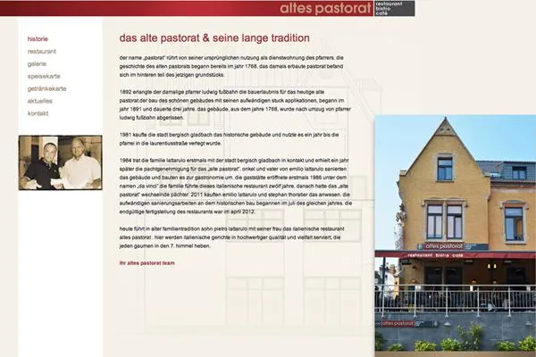 Neueröffnung des Restaurants "Altes Pastorat" Bild: Neueröffnung des Restaurants "Altes Pastorat"