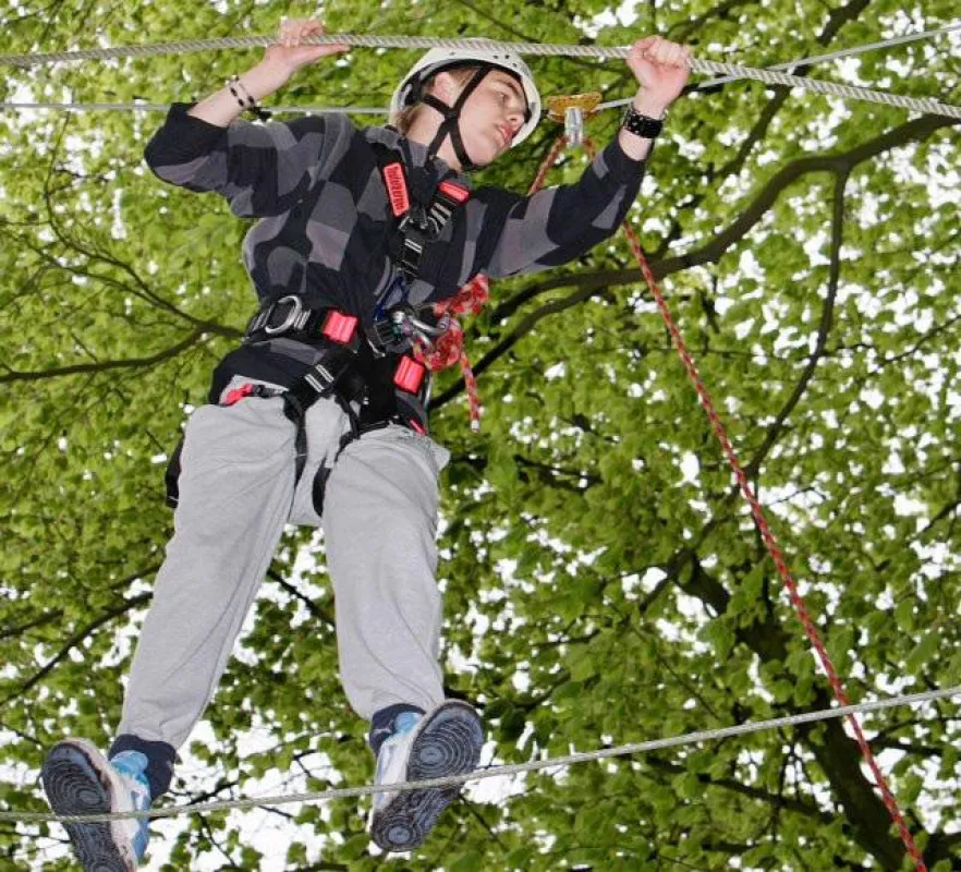 Neu in Cuxhaven: der Kletterpark am Sahlenburger Strand (Foto: Nordseeheilbad Cuxhave