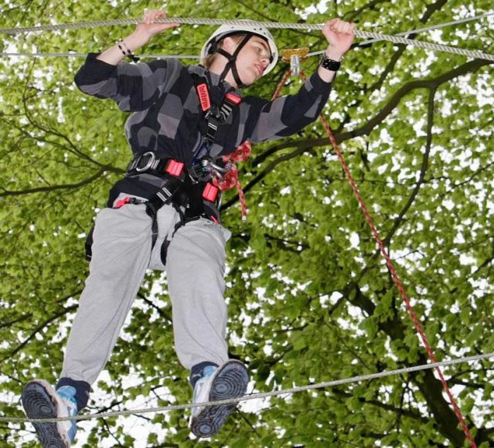 Neu in Cuxhaven: der Kletterpark am Sahlenburger Strand (Foto: Nordseeheilbad Cuxhave