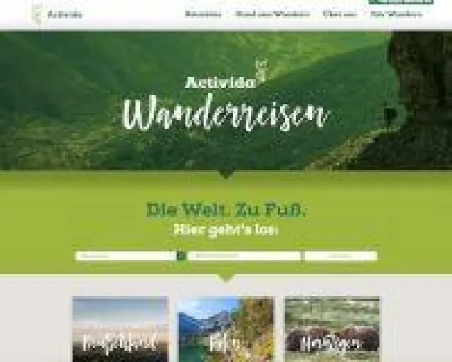 Neue Marke: Activida Wanderreisen geht an den Start Bild: Neue Marke: Activida Wanderreisen geht an den Start