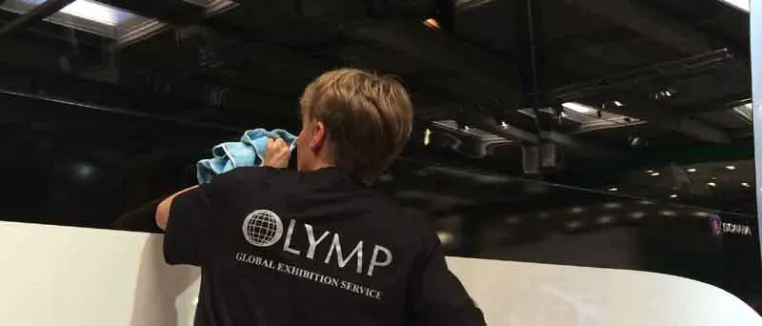 Eine große Aufgabe für OLYMP bei der IAA Nutzfahrzeuge 2014 Bild: Eine große Aufgabe für OLYMP bei der IAA Nutzfahrzeuge 2014