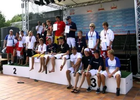 Bild: Das sind die Sieger der Mentos Splashdiving™ Weltmeisterschaft 2009