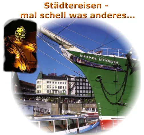 Bild: Städtereisen in Verbindung mit einem Musical- oder Konzertbesuch voll im Trend