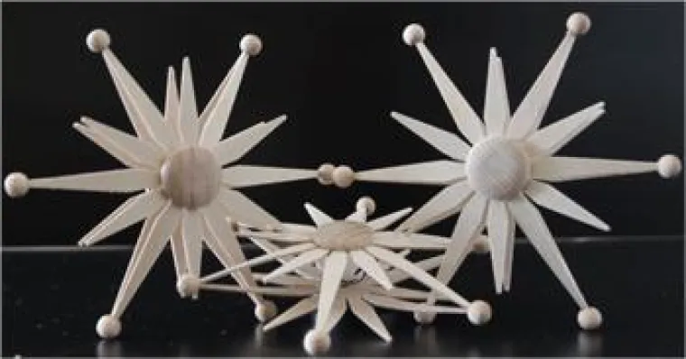 Bild: Dekorationsbeispiele und Shop unter aufstecksterne.de