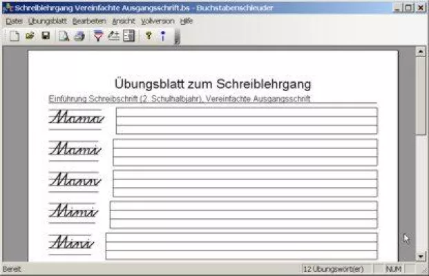 Bild: Die Buchstabenschleuder - Schreibförderung und Rechtschreibtraining