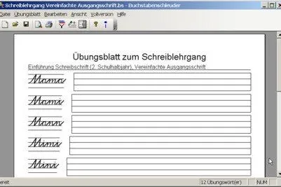 Bild: Die Buchstabenschleuder - Schreibförderung und Rechtschreibtraining