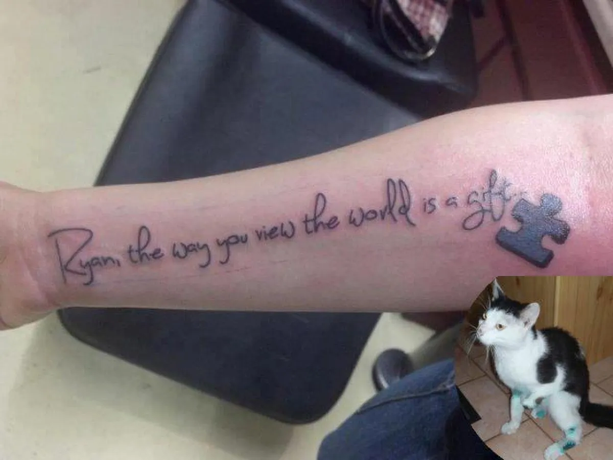 Fans von Ryan lassen sich tätowieren