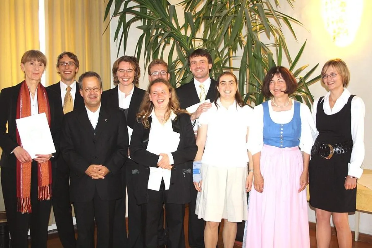 PTH Benediktbeuern: Diplomanden Sommersemester 2010. Foto: Norbert Wolff SDB.