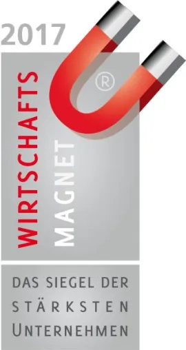 Bild: espas GmbH erhält das Siegel „Wirtschaftsmagnet“ - Das Zertifikat für erfolgreiche Unternehmensführung