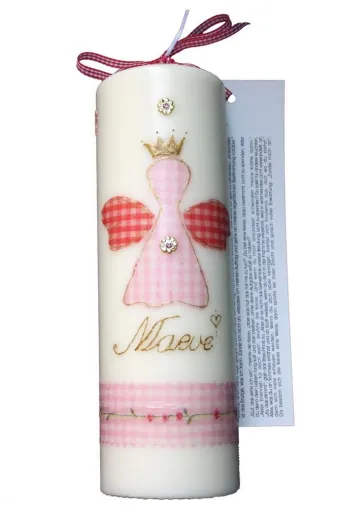 Bild: Villa Rosa Lotta Personalisierte Kerzen für Taufe, Hochzeit, Geburtstag