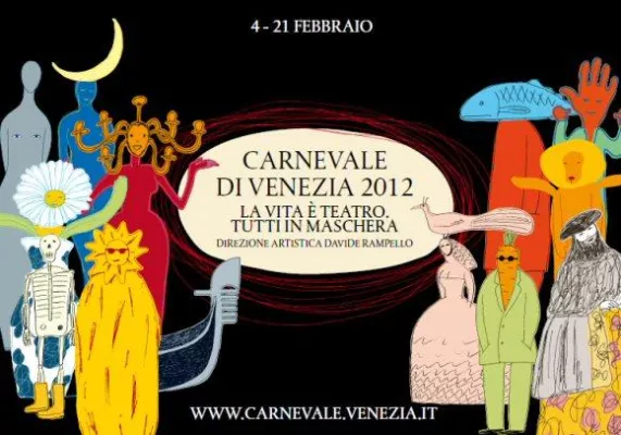 Bild: Karneval in Venedig 2012: das Leben ist ein Theater!