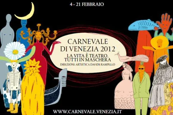 Bild: Karneval in Venedig 2012: das Leben ist ein Theater!