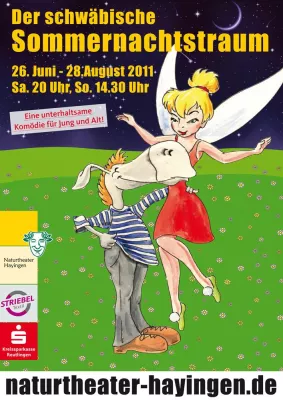 Bild: Komödie im Naturtheater Hayingen, wie immer auf schwäbisch
