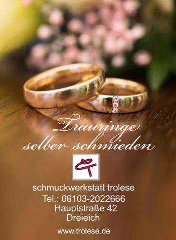 Wertvolle Verlobungsringe und Trauringe selbst schmieden Bild: Wertvolle Verlobungsringe und Trauringe selbst schmieden