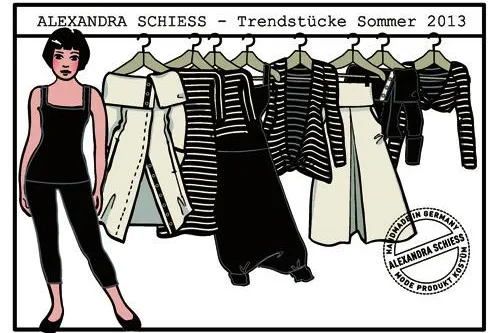Bild: FEMININE FIGURSPIELE - KOLLEKTION FS/2013 - ALEXANDRA SCHIESS