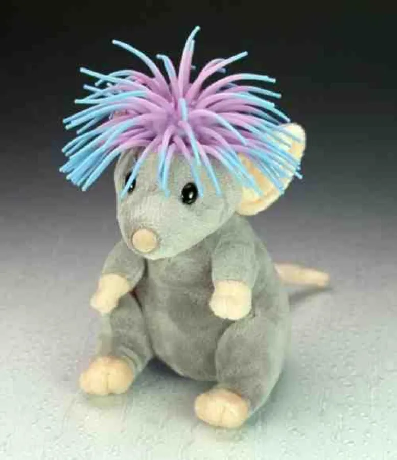 Dem Zippies können die Haare lang gezogen werden!