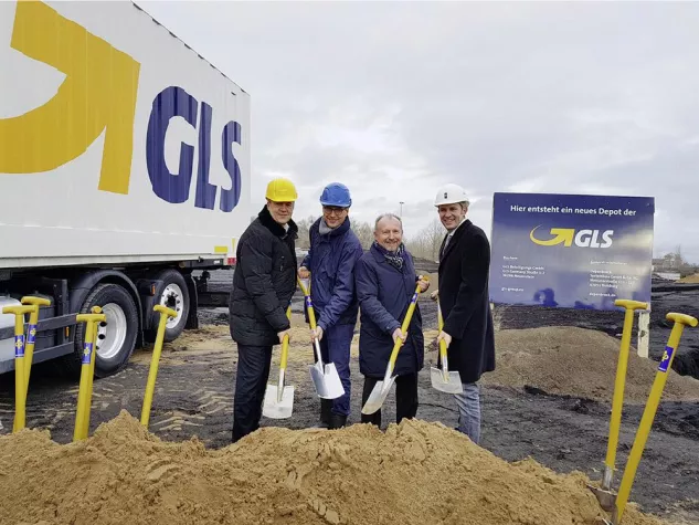 Bild: GLS baut Depot Mannheim neu