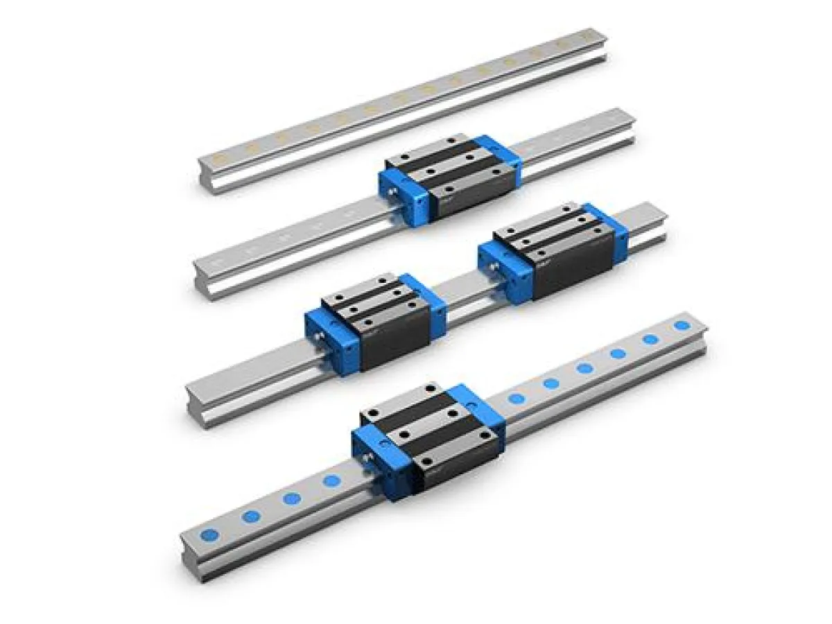 Neuheit: Rollenprofilschienenführungen LLU