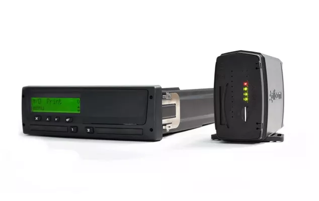 Bild: Schluss mit Auswertung des Digitalen Tachograph