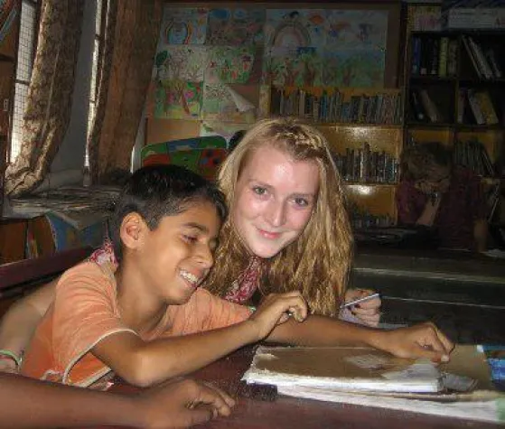 Bild: Freie Plätze im bundesgeförderten Freiwilligendienst 'weltwärts': Ein Jahr nach Indien