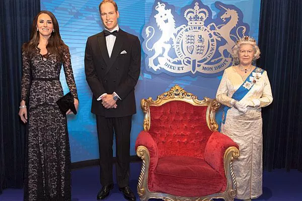 Bild: Königlicher Besuch bei Madame Tussauds in Wien: Kate und William sind da