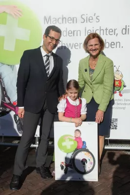 Karin Seehofer startet Spendenkampagne für das kbo-Kinderzentrum München Bild: Karin Seehofer startet Spendenkampagne für das kbo-Kinderzentrum München
